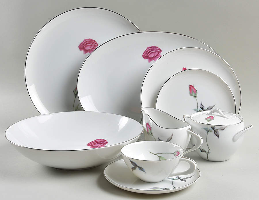 Tea Rose 45 Piece Starter Set by Sango-1