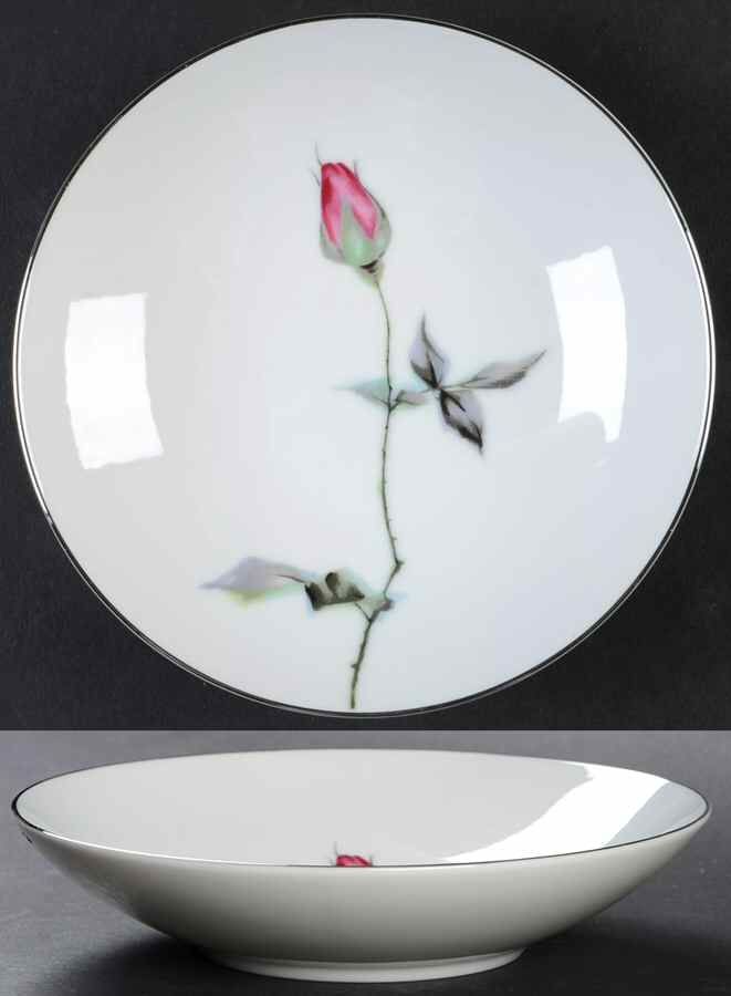 Tea Rose Fruit/Dessert (Sauce) Bowl by Sango-1