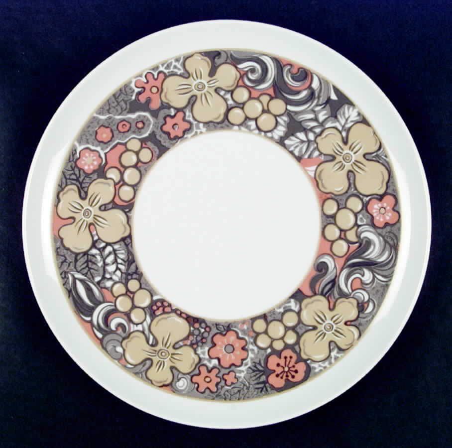 Tradewind Dinner Plate by Sango-1
