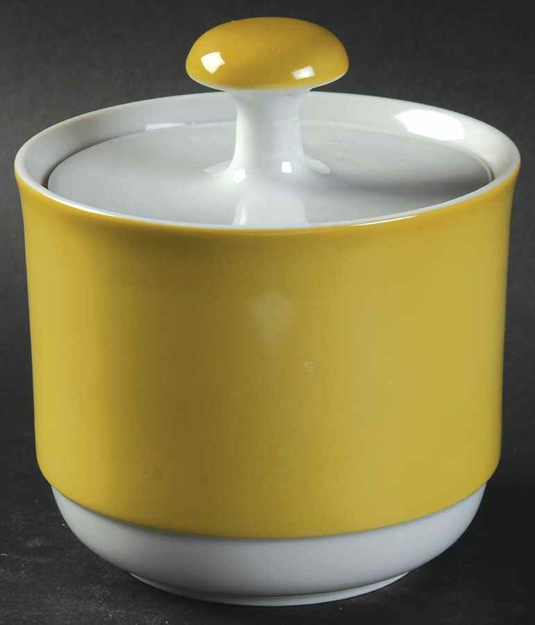 Tradewind Sugar Bowl & Lid by Sango-1