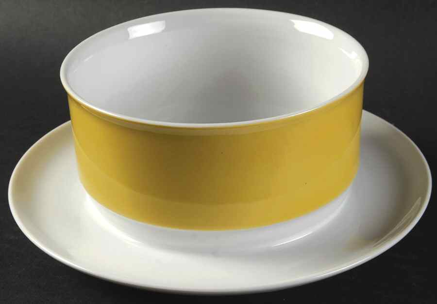 Tradewind Gravy Boat with Attached Underplate by Sango-1
