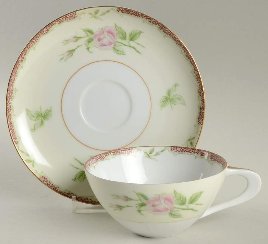 Tradition Flat Cup & Saucer Set by Sango-1