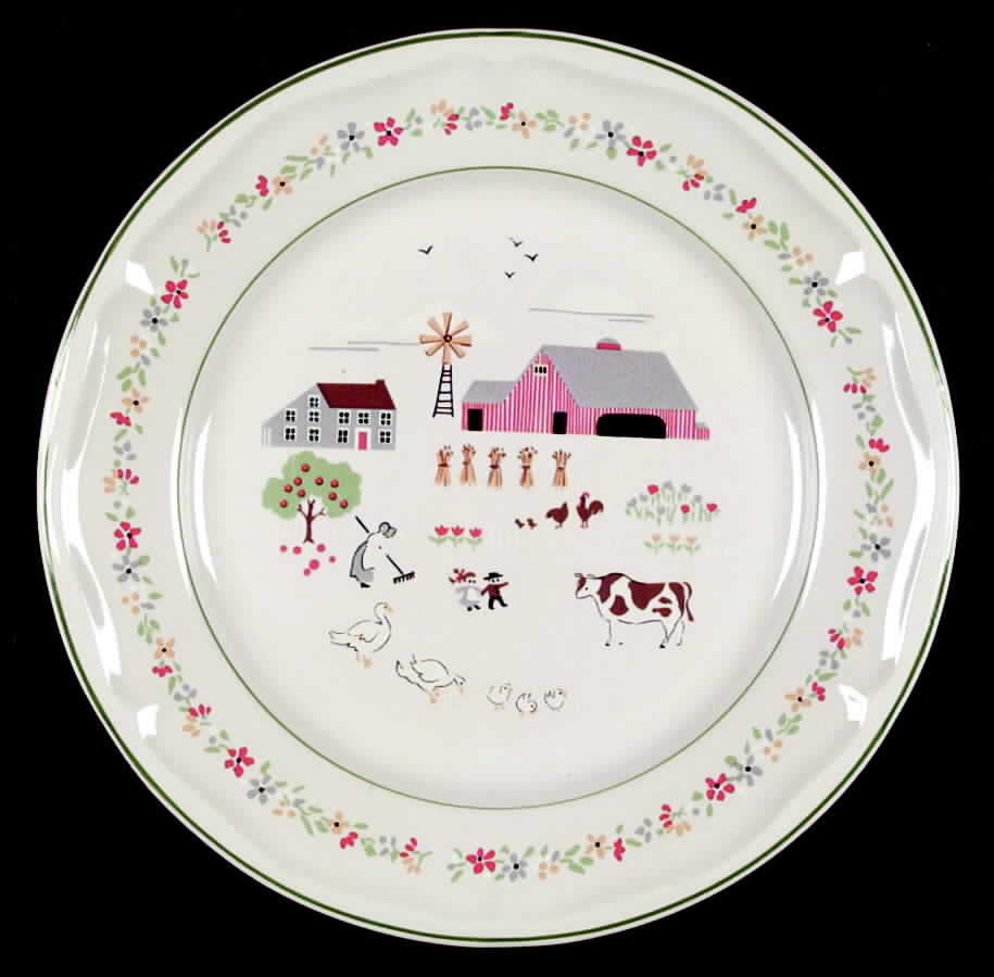 Tranquility Dinner Plate by Sango-1