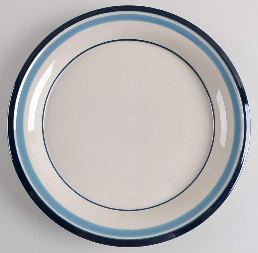 Trend Blue 12" Chop Plate (Round Platter) by Sango-1