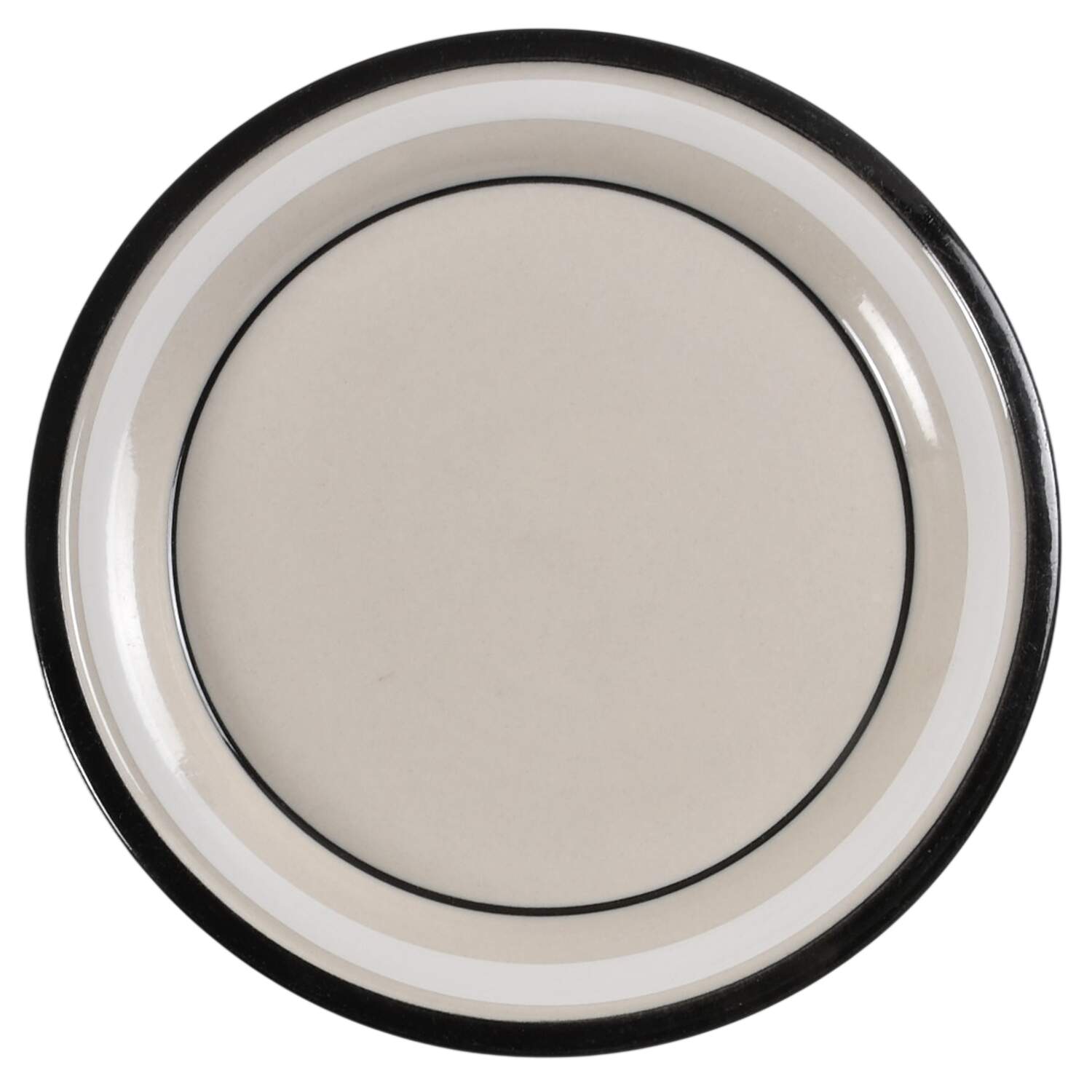Trend Black Salad Plate by Sango-1