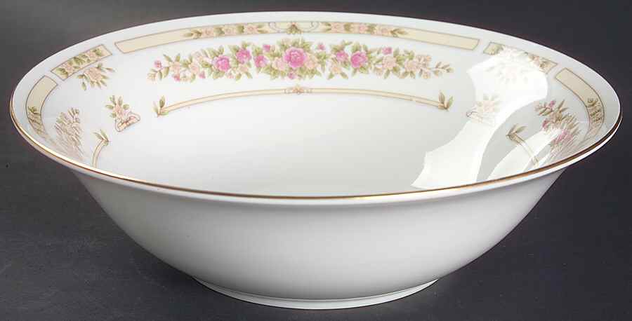 Trianon 9" Round Vegetable Bowl by Sango-1