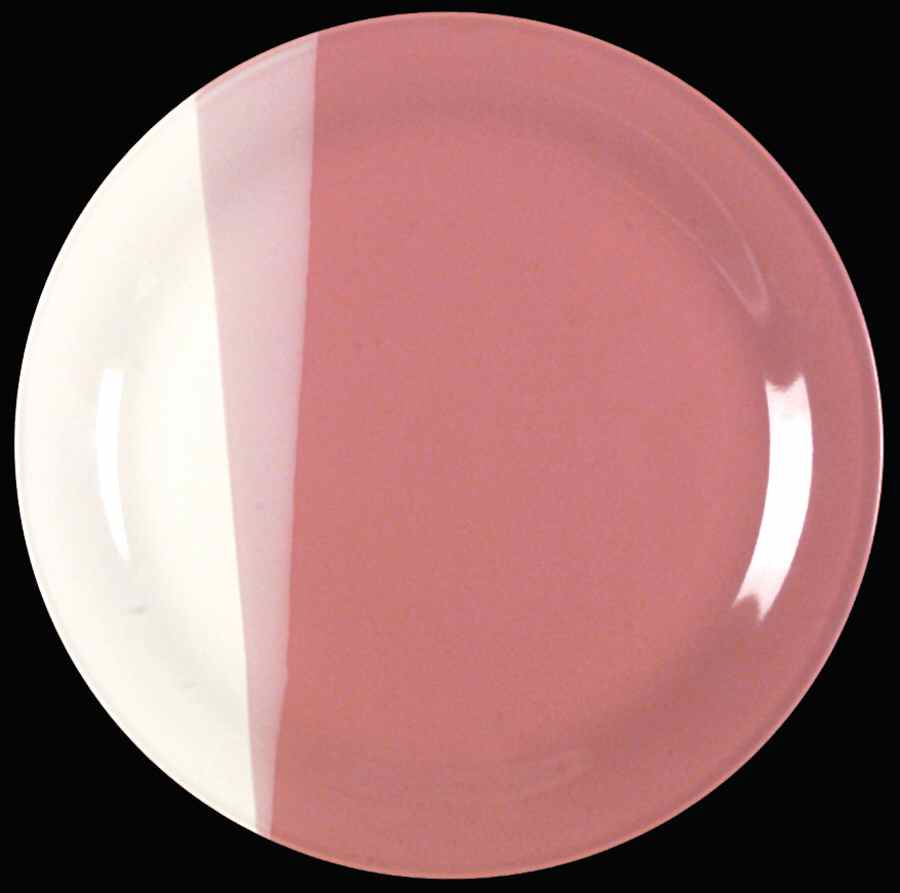 Trio Pink Dinner Plate by Sango-1