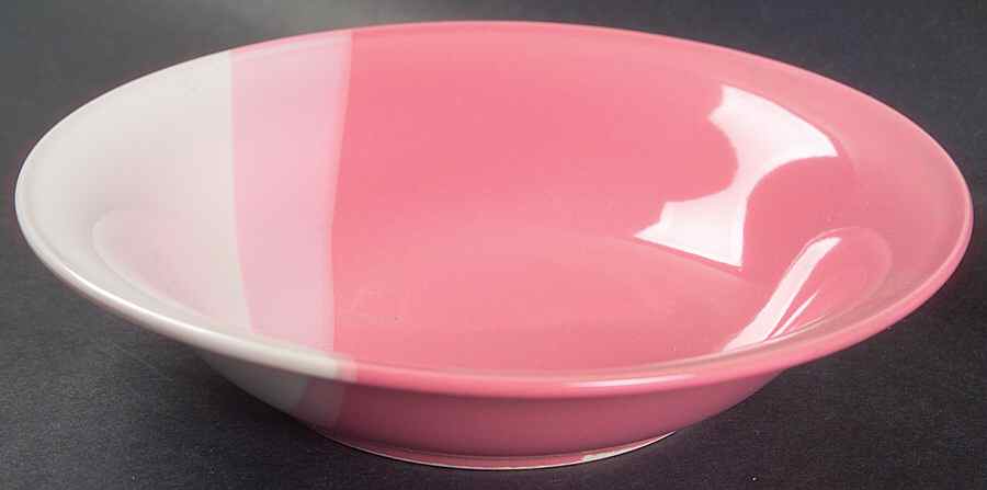 Trio Pink Coupe Cereal Bowl by Sango-1
