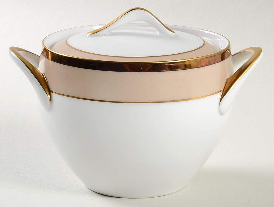 Trousseau Sugar Bowl & Lid by Sango-1
