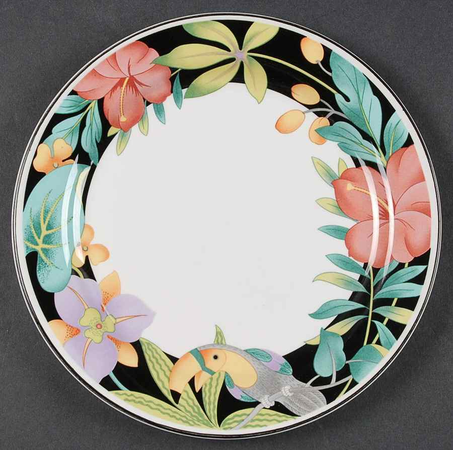 Tropica Salad Plate by Sango-1