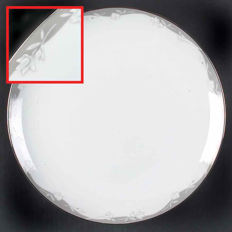 Trellis Rose Dinner Plate by Sango-1