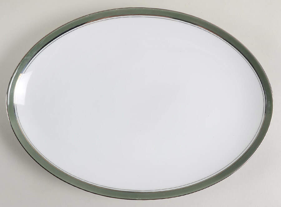 Ventura 12" Oval Serving Platter by Sango-1