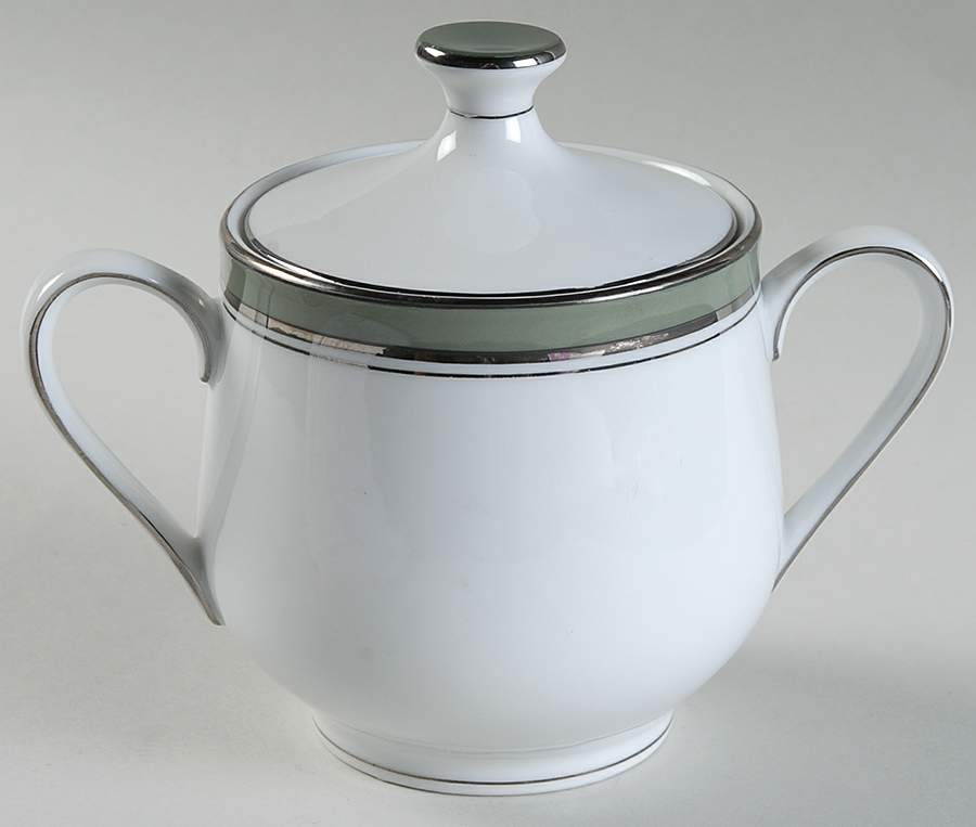 Ventura Sugar Bowl & Lid by Sango-1