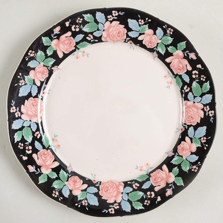 Victoria's Garden Salad Plate by Sango-1