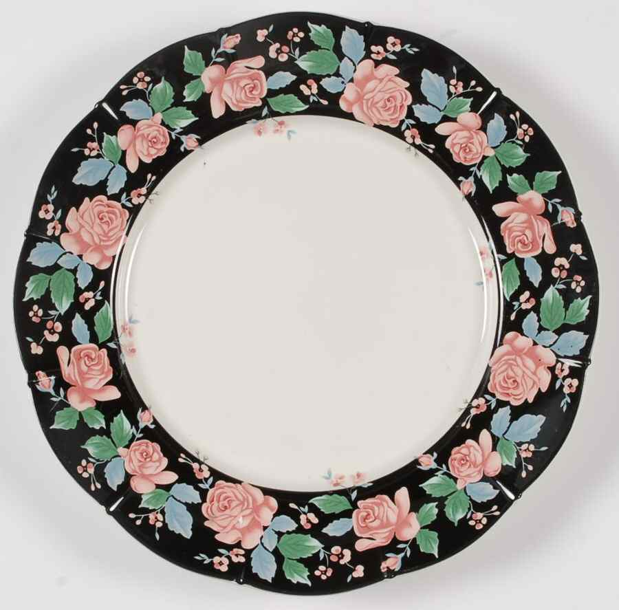Victoria's Garden 12" Chop Plate (Round Platter) by Sango-1