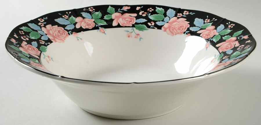 Victoria's Garden 9" Round Vegetable Bowl by Sango-1