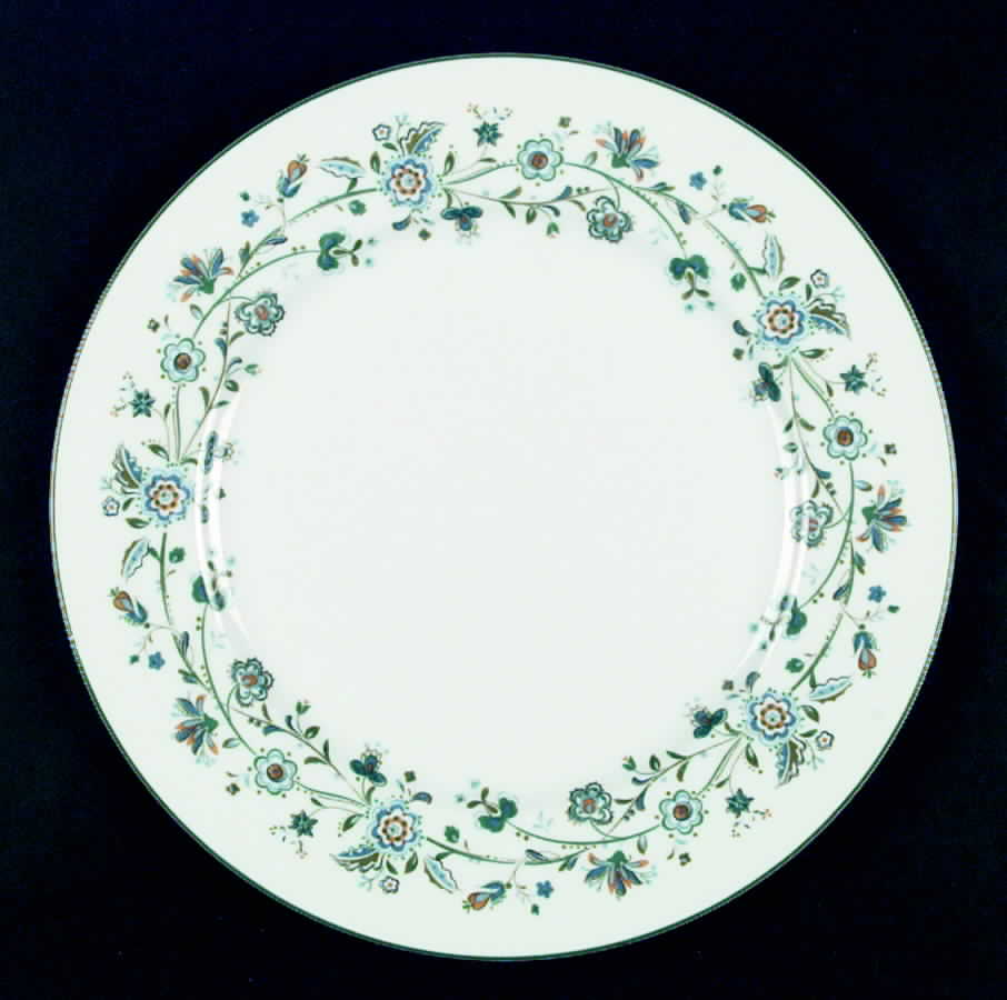 Village Green Dinner Plate by Sango-1