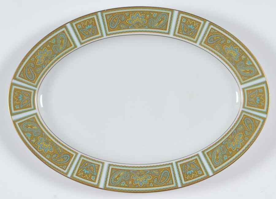 Villa Medici 12" Oval Serving Platter by Sango-1