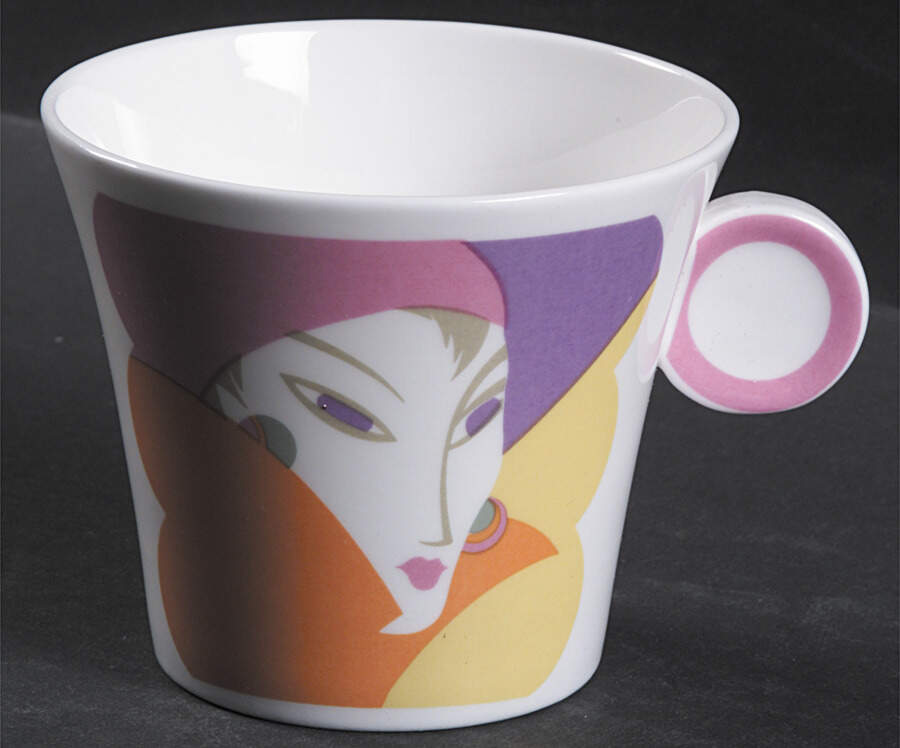 Visage Flat Cup by Sango-1