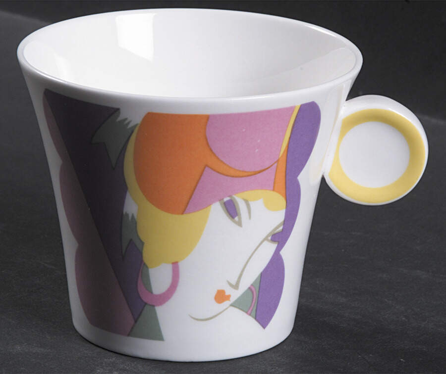 Visage Flat Cup by Sango-1
