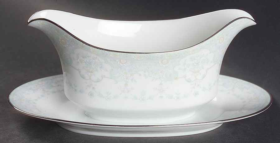 Waldwick Gravy Boat with Attached Underplate by Sango-1
