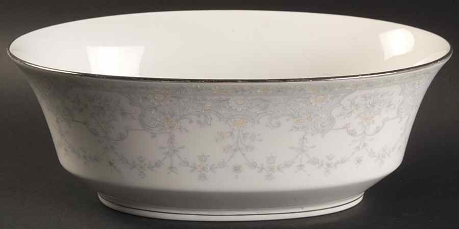 Waldwick 9" Oval Vegetable Bowl by Sango-1