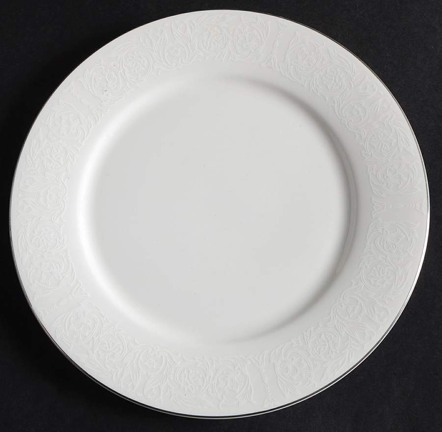 Whitelace Salad Plate by Sango-1