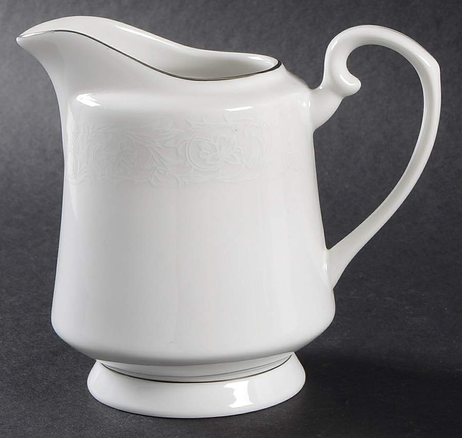 Whitelace Creamer by Sango-1