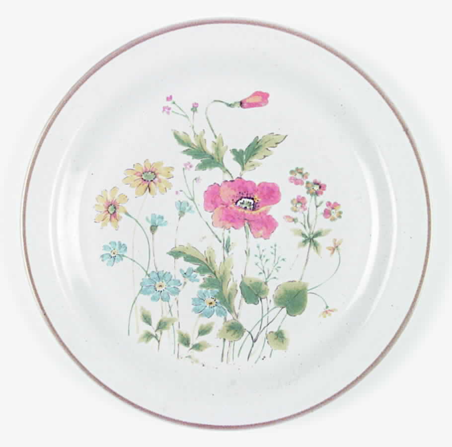 Wild Flower Dinner Plate by Sango-1