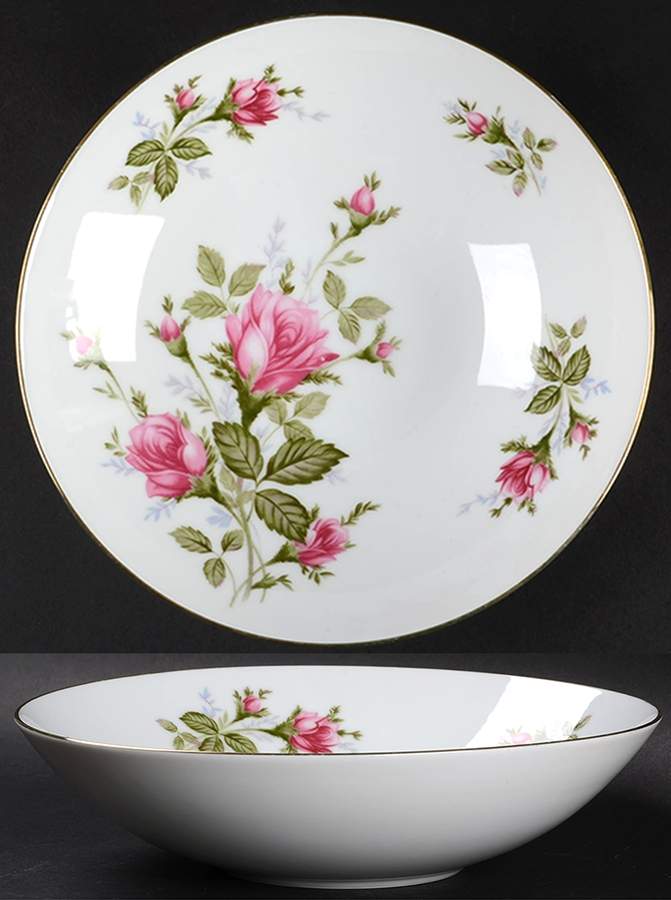 Wildrose 9" Round Vegetable Bowl by Sango-1