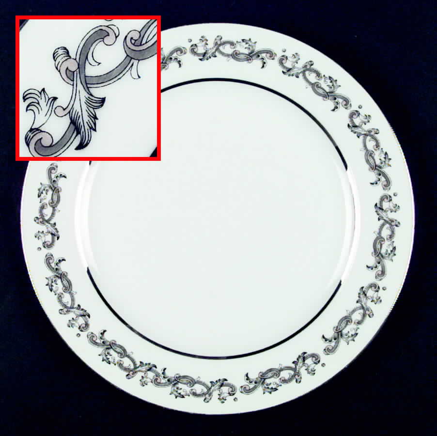 Windsor Dinner Plate by Sango-1