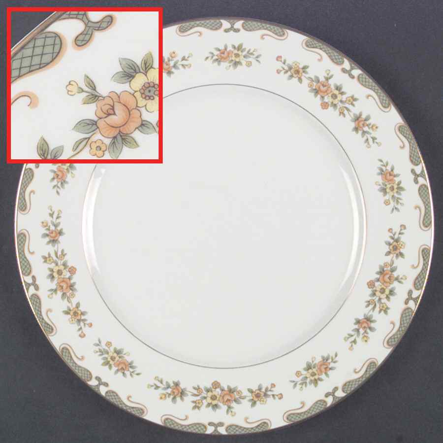 Winsome Dinner Plate by Sango-1