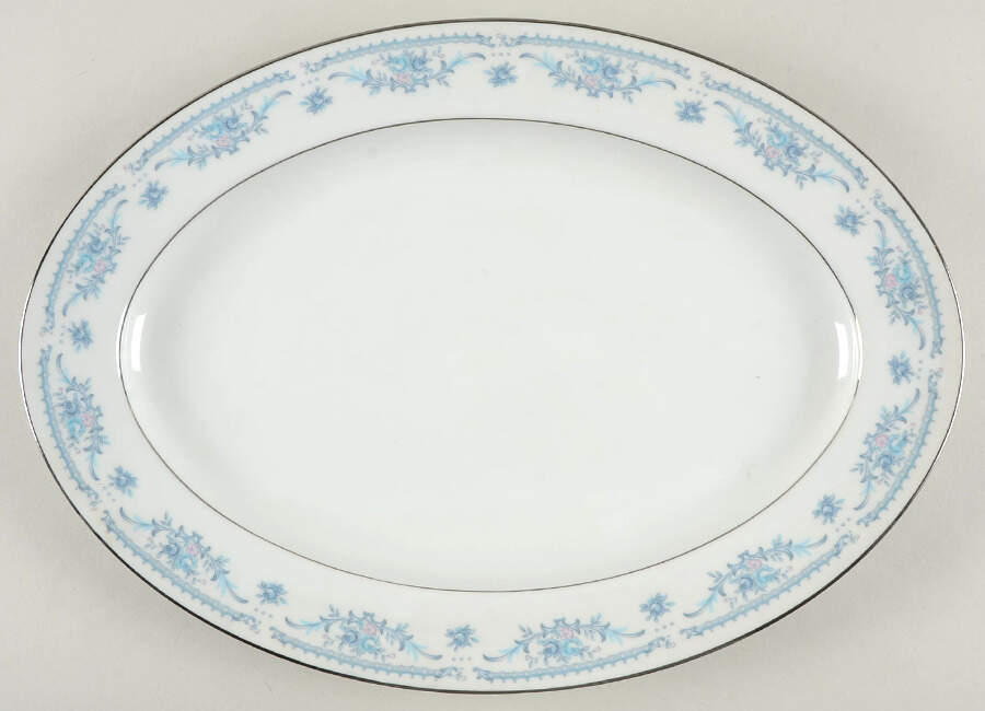 Winsford 14" Oval Serving Platter by Sango-1