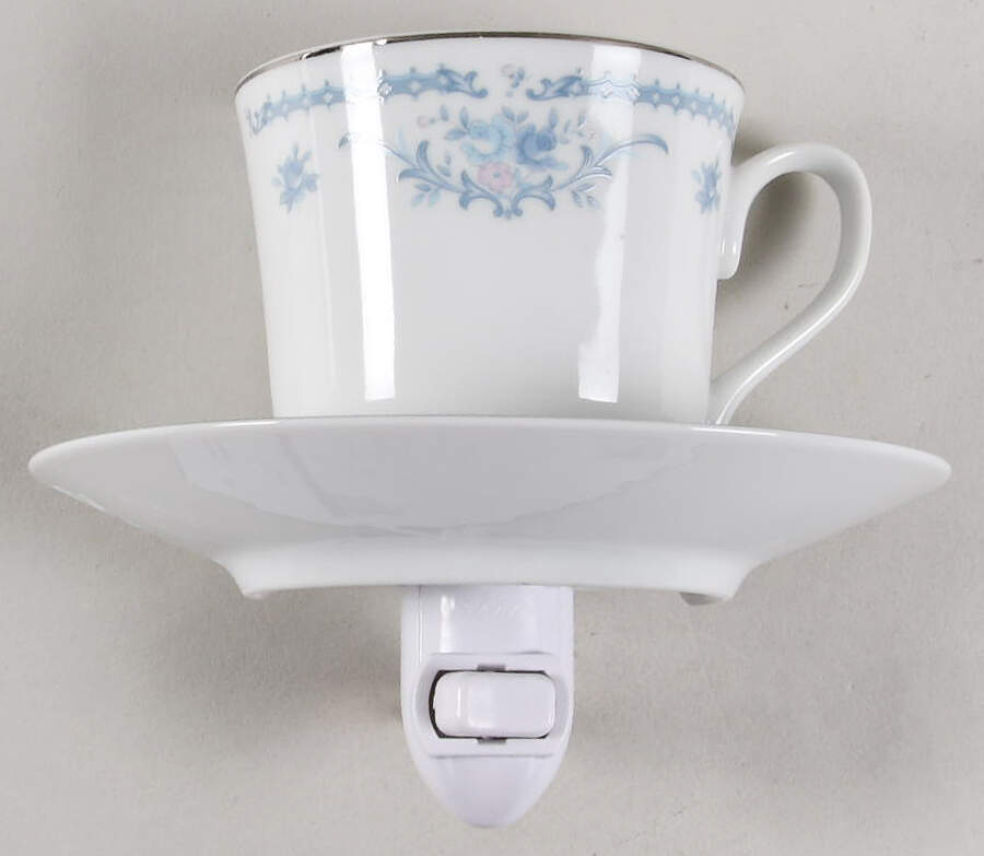 Winsford 4 3/8"-4 5/8" Night Light/Cup & Saucer HC by Sango-1