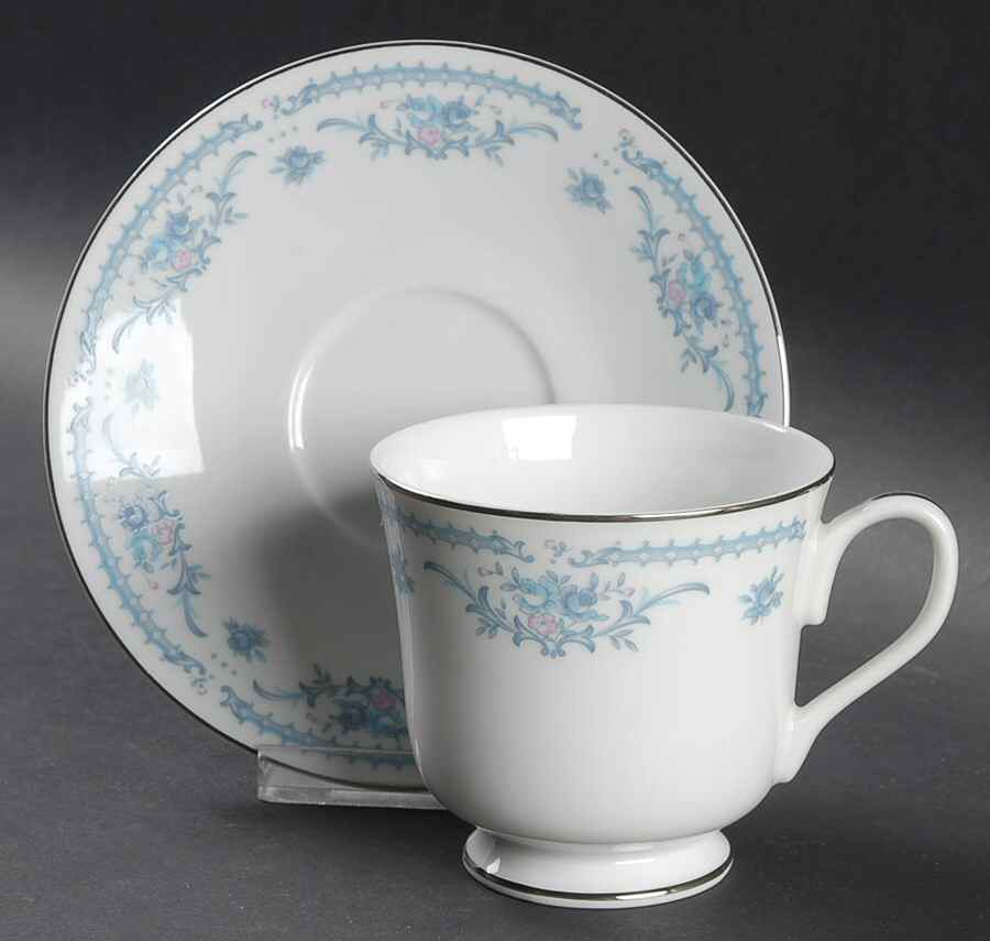Winsford Footed Cup & Saucer Set by Sango-1