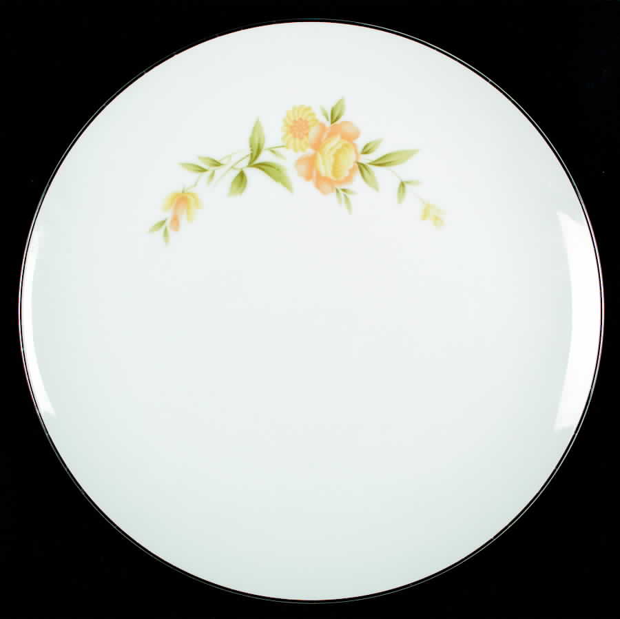 Wild Rose Dinner Plate by Sango-1