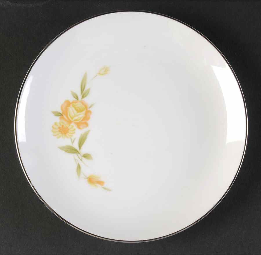 Wild Rose Bread & Butter Plate by Sango-1