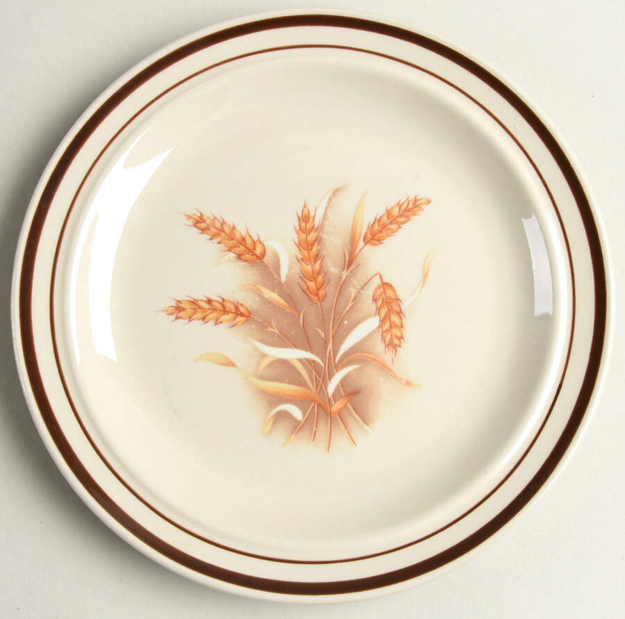 Winter Wheat Salad Plate by Sango-1