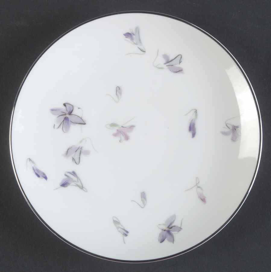 Wood Violet Bread & Butter Plate by Sango-1