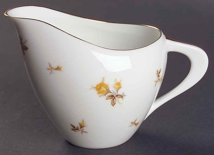 Yellow Chintz Creamer by Sango-1