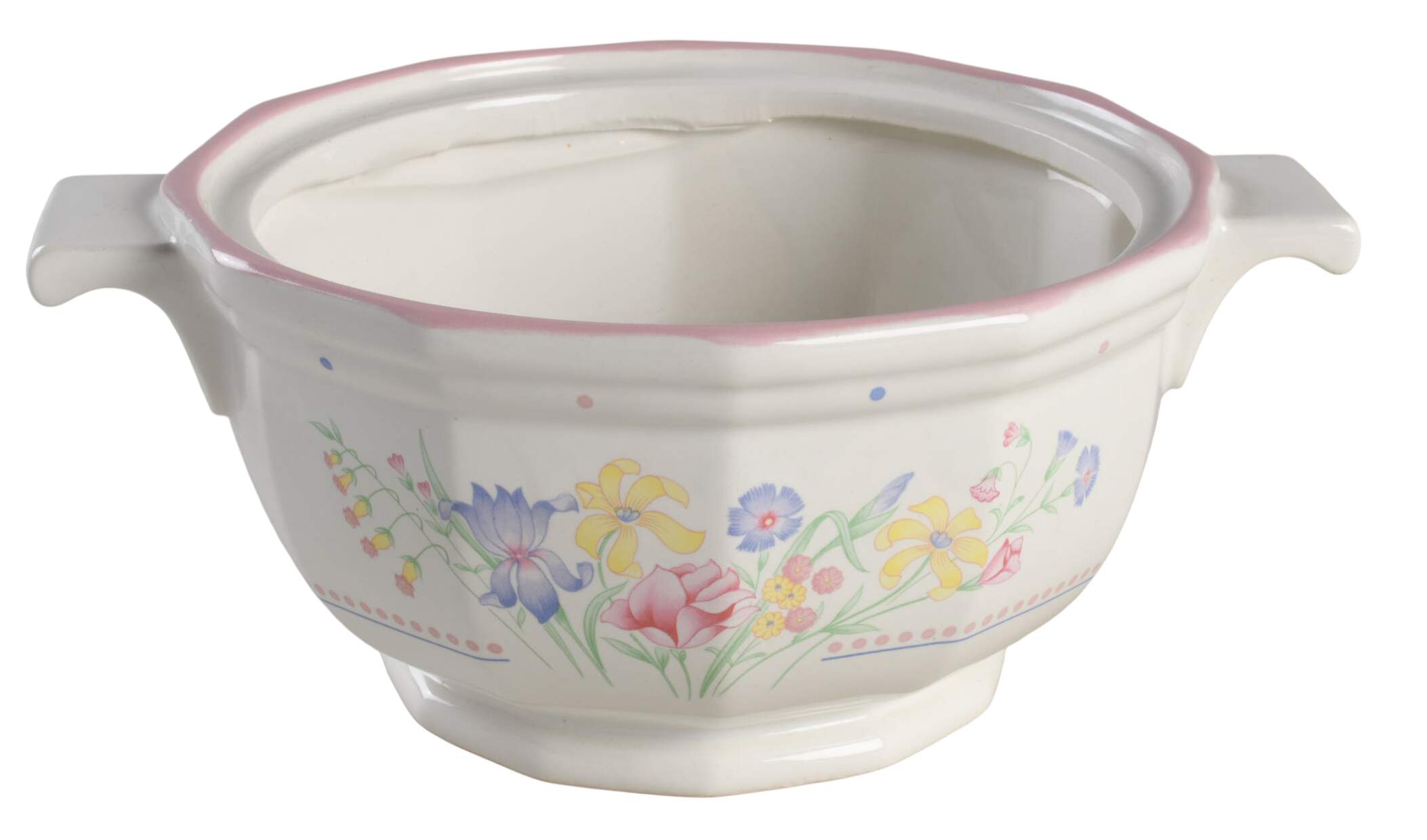 Victorian Flowers Small Tureen No LId by Sarma Studios-1