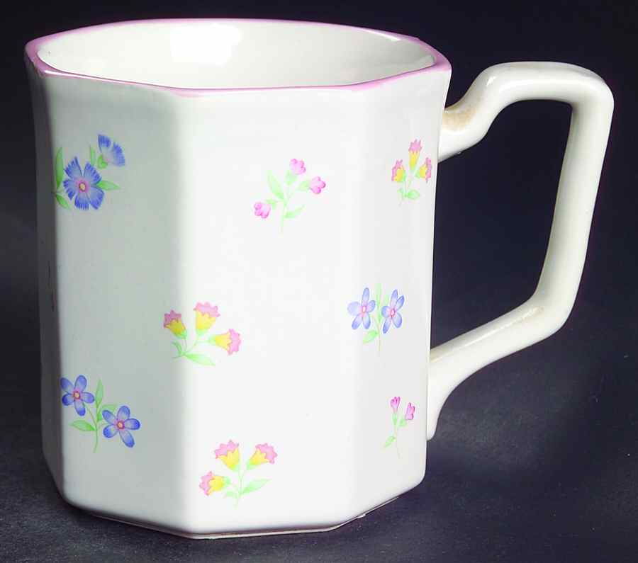 Victorian Flowers Mug by Sarma Studios-1