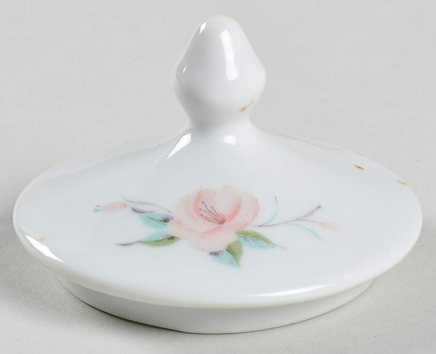 Victorian Rose Lid for Sugar Bowl by Saltera-1