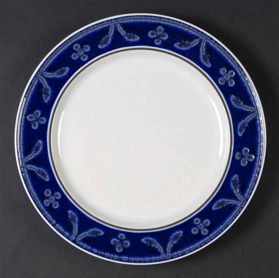 Chantilly Blue 12" Chop Plate (Round Platter) by Savoir Vivre-1