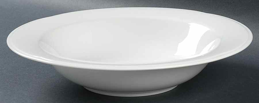 Chelsea White 10" Round Vegetable Bowl by Savoir Vivre-1