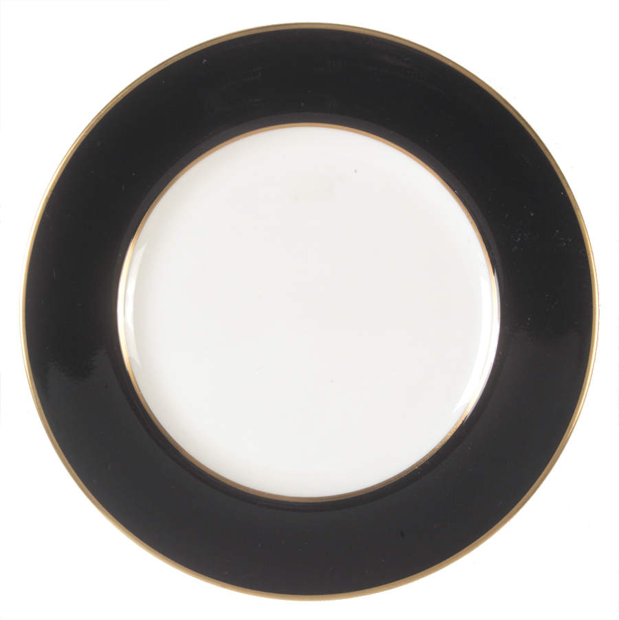 Color Cascade Ebony Salad Plate by Savoir Vivre-1