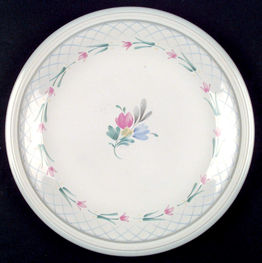 Flower Garden Dinner Plate by Savoir Vivre-1