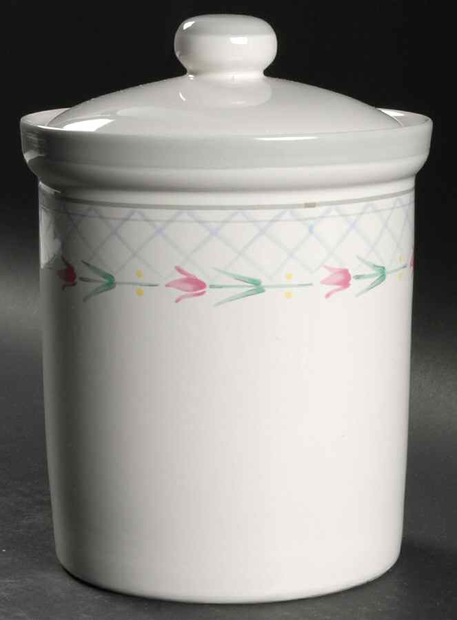 Flower Garden Large Canister & Lid by Savoir Vivre-1