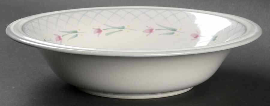 Flower Garden Coupe Soup Bowl by Savoir Vivre-1