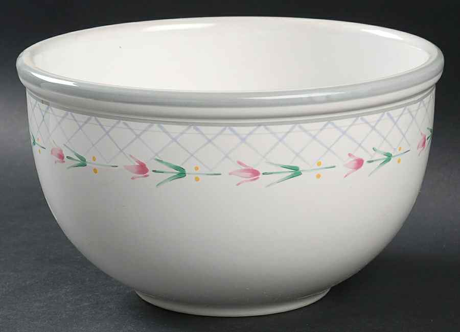 Flower Garden 8" Mixing Bowl by Savoir Vivre-1